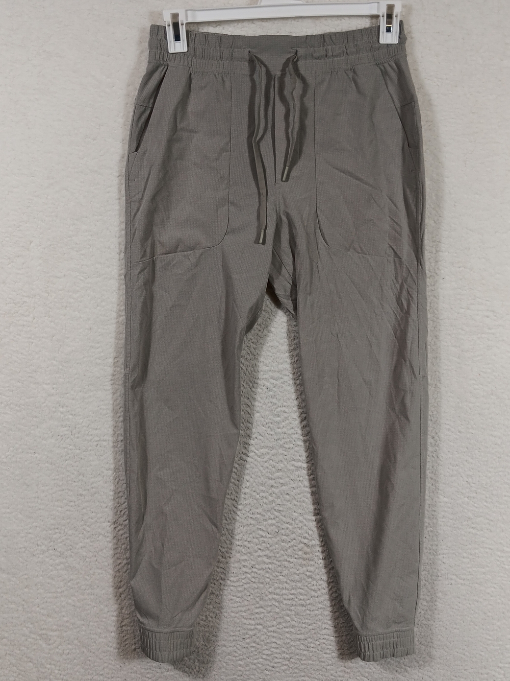 Lululemon Pants Mens Medium Beige ABC Jogger Wovenair Athleisure Gym